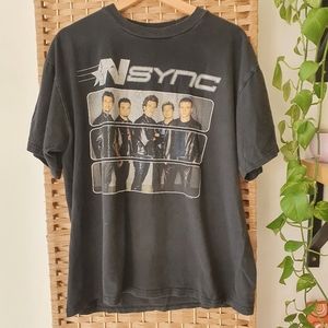 NSYNC popodyssey tour t-shirt Y2K vintage